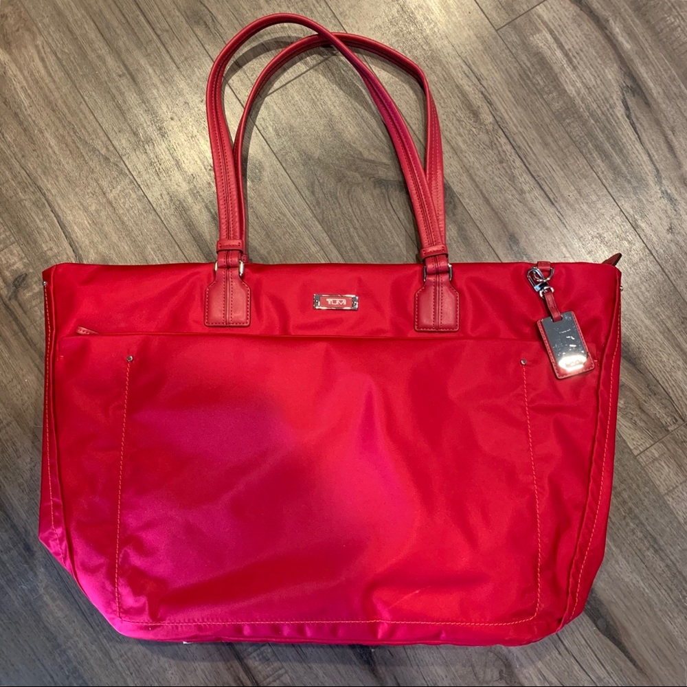 Tumi Bright Pink Weekend Bag